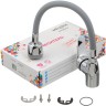 Смеситель для кухни Melodia della vita Ostessa MDV40616Gray Хром Серый латунь