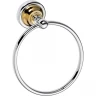 Кольцо для полотенец Bemeta Retro Gold and Сhrom 144204068 Золото Хром
