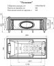 Акриловая ванна Radomir Fra Grande Русильон 180x90 4-01-4-0-0-424 цвет Белый с гидромассажем Релакс Бронза