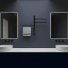 Электрический полотенцесушитель Vincea 43х60 VTD-1S1CBE Черный матовый