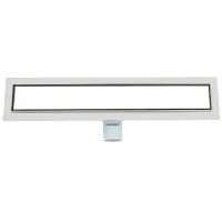 Душевой лоток ALMAes Laguna 80 LG80WH с Белой решеткой