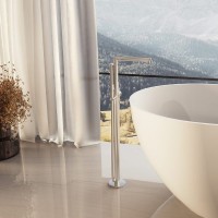 Смеситель для ванны Vincea Rim VTF-2RMCH Хром латунь на пол