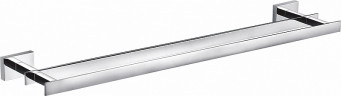 Полотенцедержатель Wonzon & Woghand Flat WW-9711-45CM двойной цвет Хром