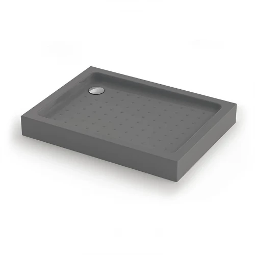 Акриловый поддон для душа Veconi Tezeo Acrylic TZ-54GR 120х90 TZ54GR-12090-C5 цвет Серый