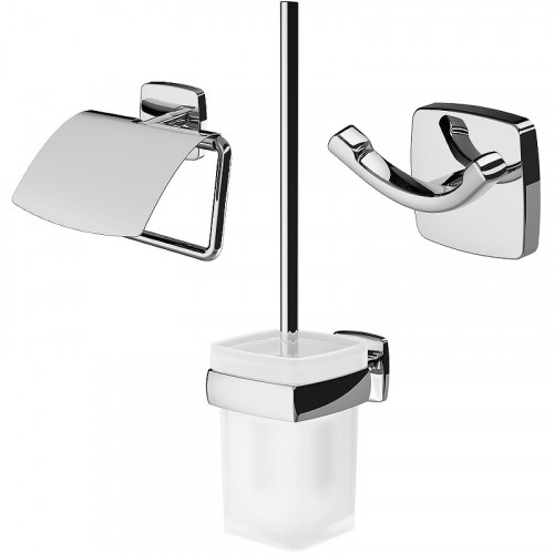 Набор аксессуаров для ванной AM.PM Gem AK90T1703W Хром