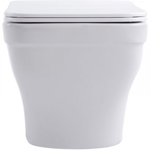 Унитаз Aquanet Elegant Rimless Elegant W LX-1163 280960 подвесной с сиденьем Микролифт фарфор подвесной