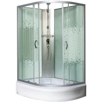 Душевая кабина Мономах Б/К 100x80x24 МЗ L 10000005773 без гидромассажа