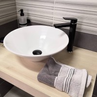 Смеситель для раковины Rav Slezak Colorado CO130.5CMATC Черный матовый Хром