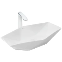 Раковина-чаша WeltWasser Elbach 1138 57 10000004585 Белый глянец фаянс накладная
