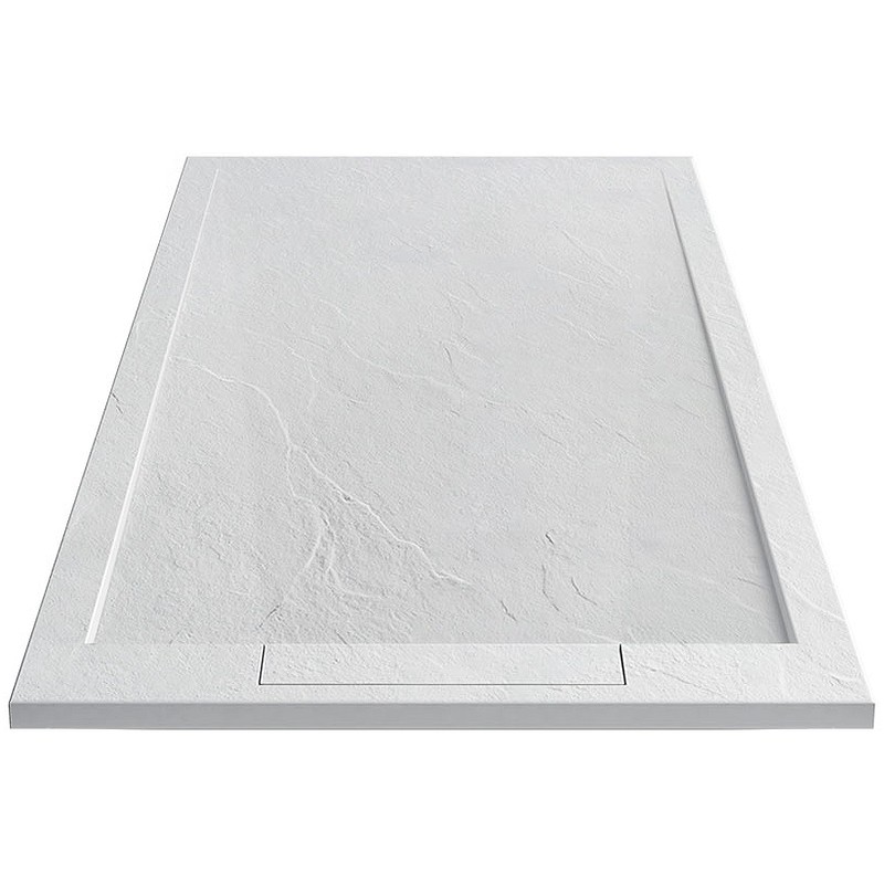 Душевой поддон из искусственного камня Vincea 120x90 VST-4SRL9012W+Vsph-D611 Белый матовый