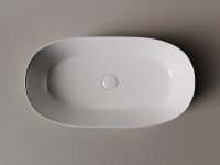 Раковина-чаша Ceramicanova Element 68 CN5022 Белая фарфор накладная