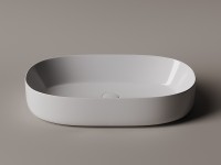Раковина-чаша Ceramicanova Element 68 CN5022 Белая фарфор накладная