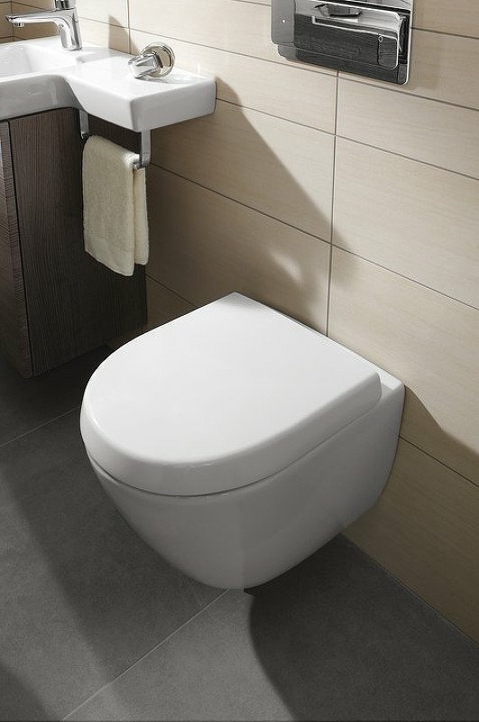 Унитаз Villeroy&Boch Subway 2.0 5606R0R1 подвесной без сиденья