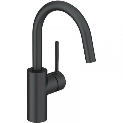 Смеситель для раковины Kludi Bozz 380283976 Черный матовый