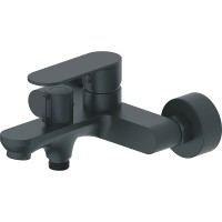 Смеситель для ванны Haiba HB60590-7 Черный на стену