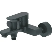 Смеситель для ванны Haiba HB60590-7 Черный на стену