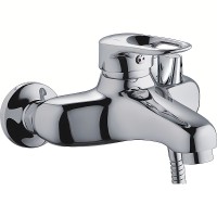 Смеситель для ванны Haiba HB3204 Хром на стену