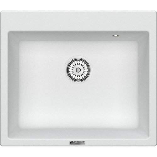 Кухонная мойка Point Бинга 60 PN3003W Белая