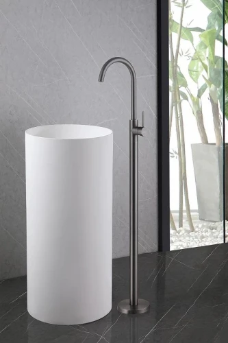 Смеситель для раковины Abber Wasser Kreis AF8141NG цвет Никель