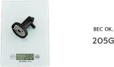Двойной крючок Frap F302 F30205-2 Черный матовый