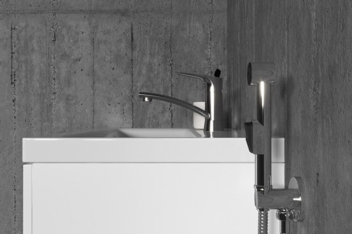 Смеситель для раковины Damixa Jupiter 770230001 с гигиеническим душем Хром латунь