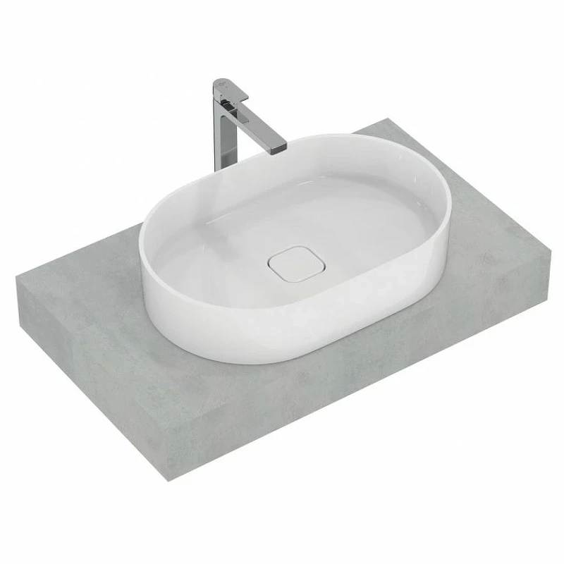 Раковина-чаша Ideal Standard Strada II Oval Vessel 60 T298101 Euro White фарфор накладная
