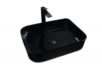 Раковина-чаша Gid Geometrico 50 BL1304 53351 цвет Черный глянцевый