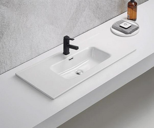 Раковина Gid Integrado 100 9010s 71159 цвет Белый