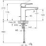 Смеситель для раковины Vitra Root Square A4273126EXP