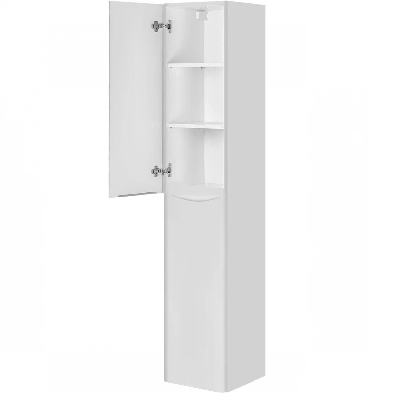 Шкаф пенал Vincea Paola 35 VSC-2P170GW-R подвесной G.White МДФ / ЛДСП