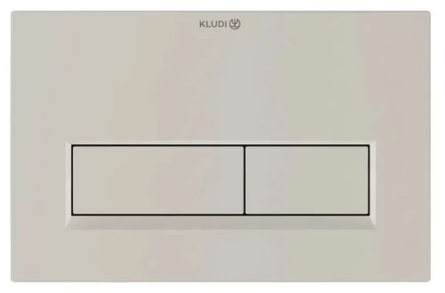 Кнопка смыва для инсталляции Kludi Unifix 32PP01O2 цвет Серо-бежевый матовый