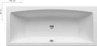 Акриловая ванна Ravak Formy 02 180x80 C891000000 Без гидромассажа