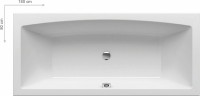 Акриловая ванна Ravak Formy 02 180x80 C891000000 Без гидромассажа