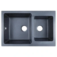 Кухонная мойка Azario Ostin 77 CS00105244 цвет Черный