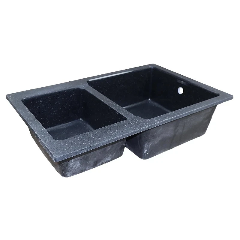 Кухонная мойка Azario Ostin 77 CS00105244 цвет Черный
