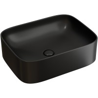 Раковина-чаша Ceramicanova Element 51 CN6052MB Черная матовая фарфор накладная