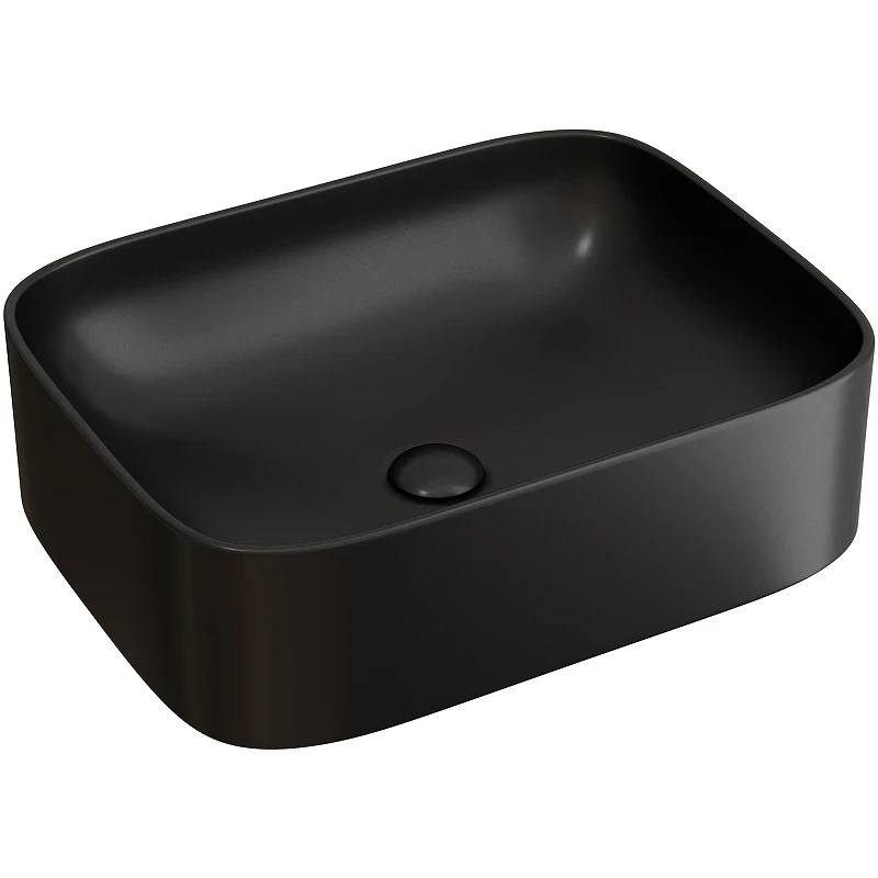 Раковина-чаша Ceramicanova Element 51 CN6052MB Черная матовая фарфор накладная