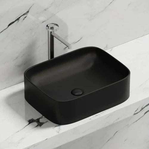 Раковина-чаша Ceramicanova Element 51 CN6052MB Черная матовая фарфор накладная