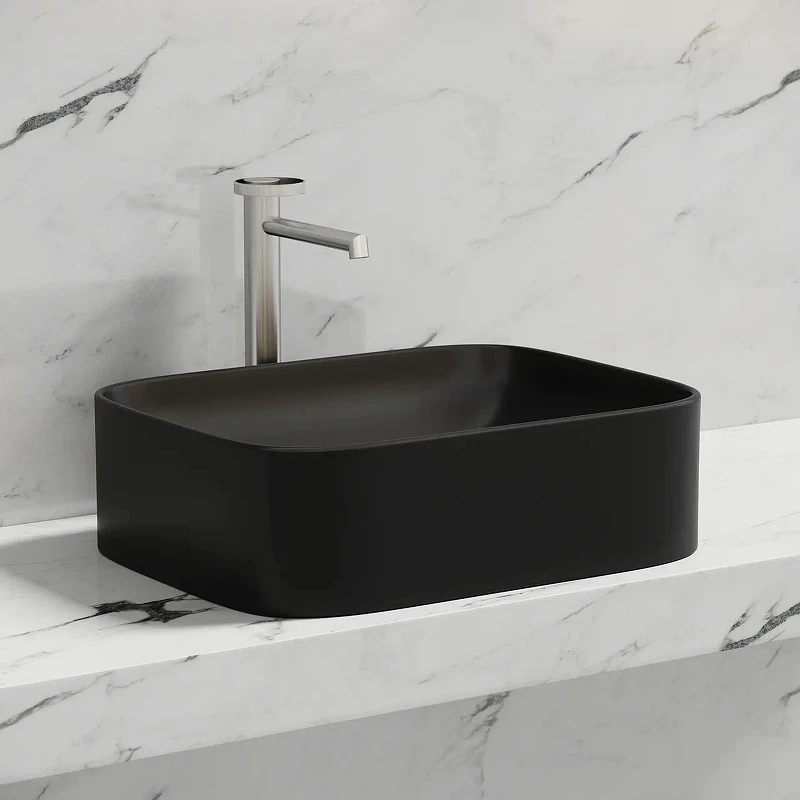Раковина-чаша Ceramicanova Element 51 CN6052MB Черная матовая фарфор накладная