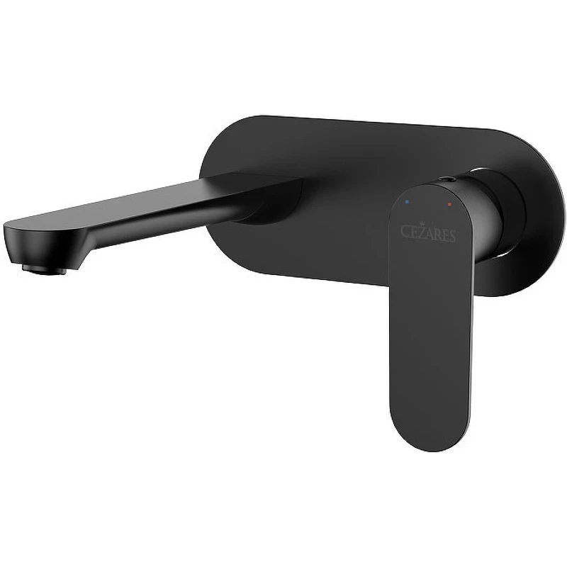 Смеситель для раковины Cezares Stylus STYLUS-BLI1-NOP-W0 Черный матовый нержавеющая сталь встраиваемый