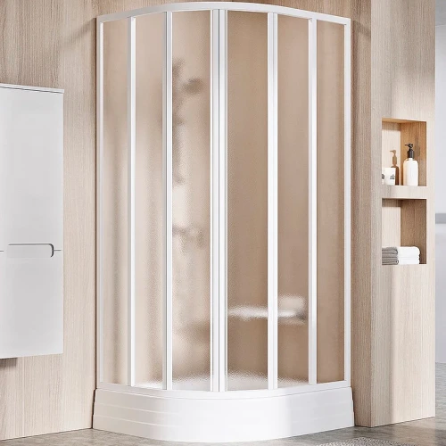 Душевой уголок Ravak Supernova SKCP6-90 90x90 32070100ZG профиль Белый стекло Grape