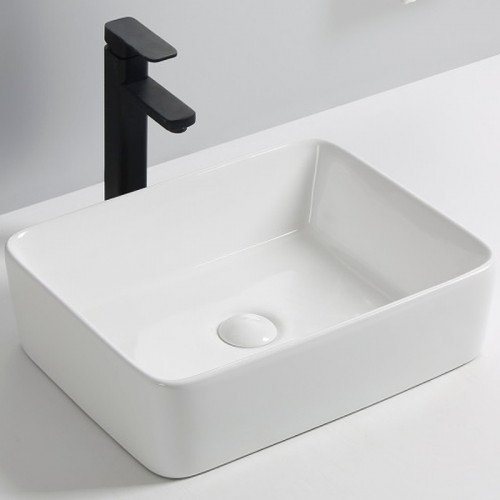 Раковина-чаша Royce Nexus 48 RCW-141901WH Белая фаянс накладная