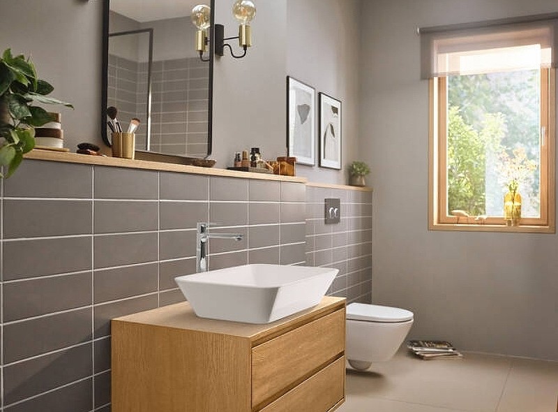 Смеситель для раковины Hansgrohe Rebris E 72583000 Хром латунь