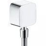 Шланговое подключение Hansgrohe PuraVida 27414000 Хром латунь на стену