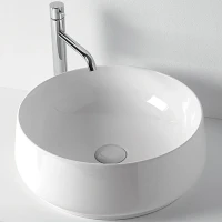 Раковина-чаша Kerasan F10 43 460401 Белая фаянс накладная