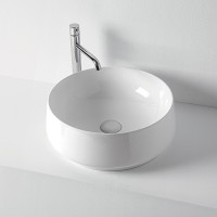 Раковина-чаша Kerasan F10 43 460401 Белая фаянс накладная