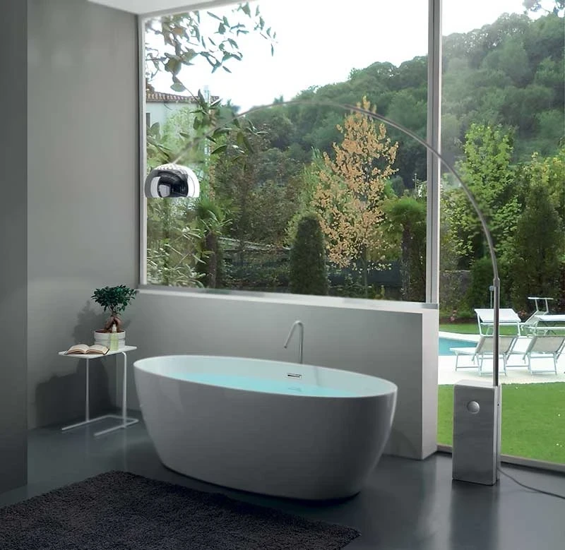 Акриловая ванна Kerasan Flo 170x80 без гидромассажа