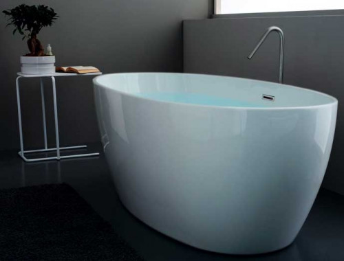 Акриловая ванна Kerasan Flo 170x80 без гидромассажа