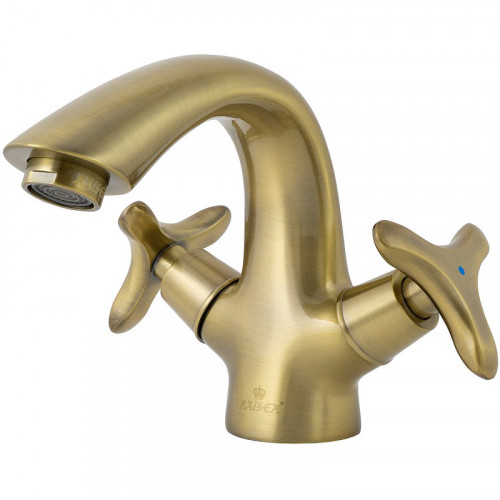 Смеситель для раковины Kaiser Trio 57011-1 Бронза латунь