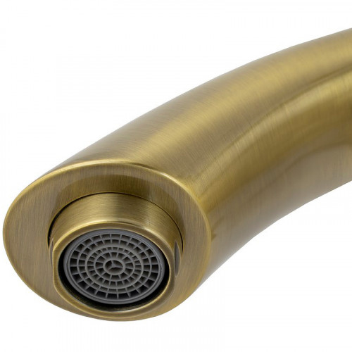 Смеситель для раковины Kaiser Trio 57011-1 Бронза латунь